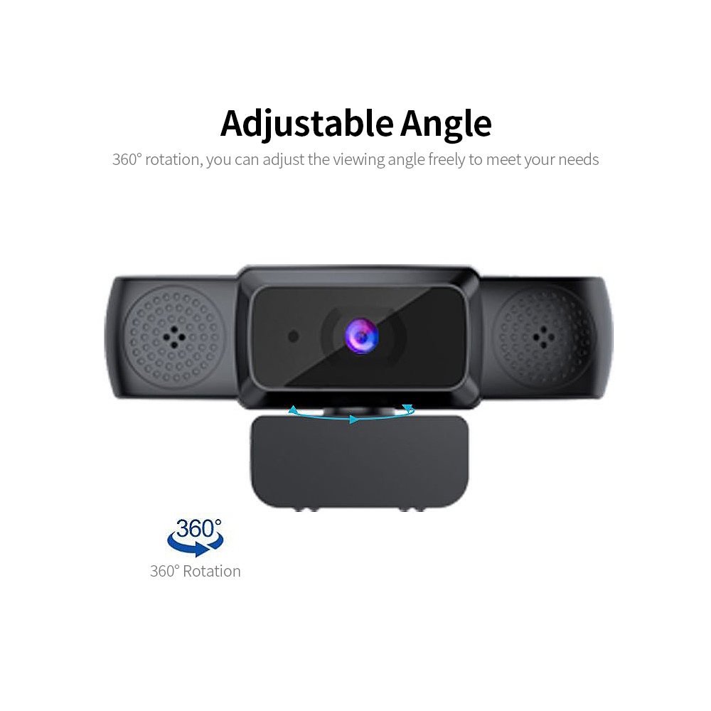 Webcam 1080P có Micrô giảm tiếng ồn để Trò chuyện Video