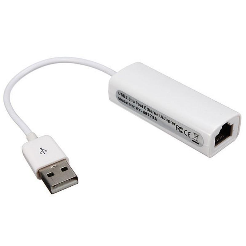 Dây cáp chuyển đổi cổng USB 2.0 sang RJ45 mạng LAN Ethernet cho laptop hãng táo