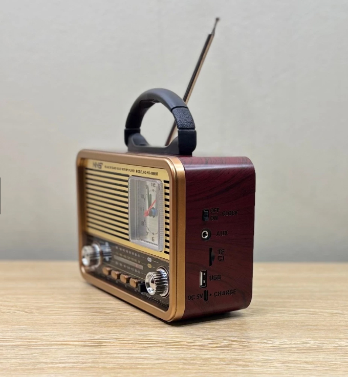 Đài radio NS-8898BT kết nối bluetooth,fm,am,sw có cổng usb thẻ nhớ ( Hàng Chính Hãng )