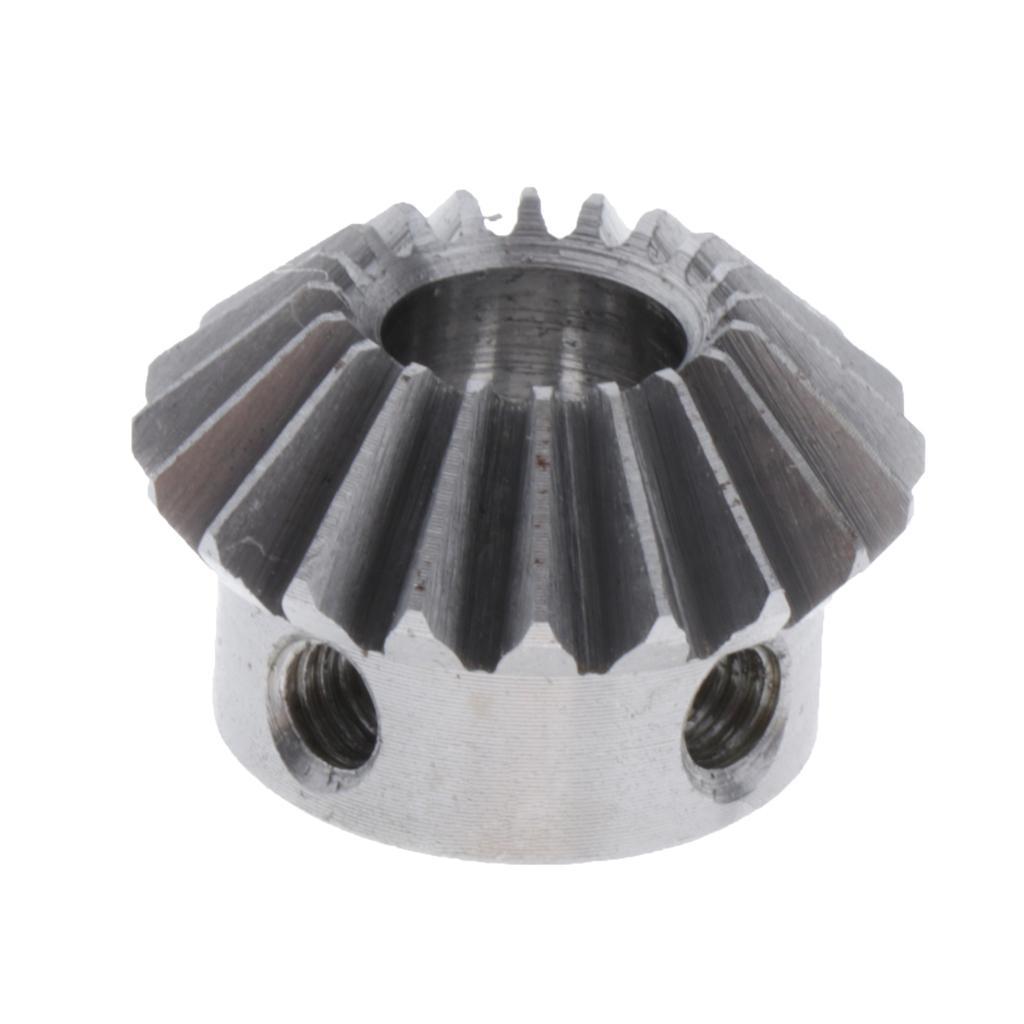 3-4pack 1 Modulus Brass Bevel Gear 20th,5 to 6.35mmhole 8mm Hole M4x2 Steel