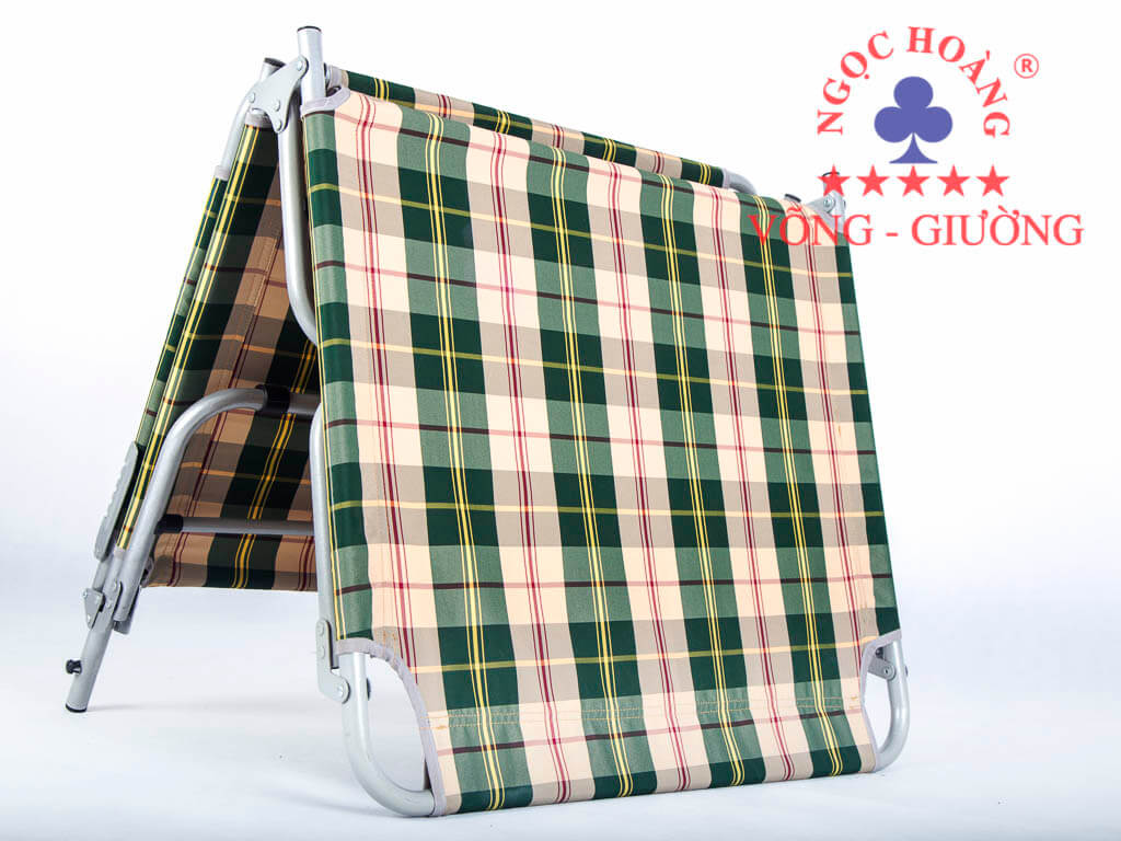 Giường xếp Ngọc Hoàng cỡ đại thép sơn tĩnh điện kiểu Long Sàng