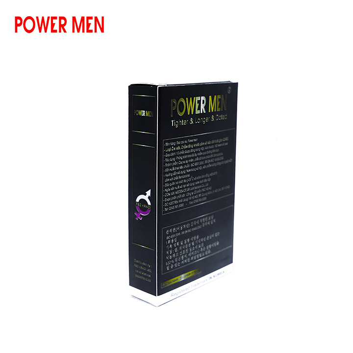 Bao cao su Power Men size nhỏ 49mm (hộp 144 cái) + TẶNG kèm Sủi sinh lý nam PowerX kéo dài thời gian- Bộ 144 BCS Powermen có Gai, ôm sát, Tăng khoái cảm, Kéo dài thời gian Chính Hãng 100%