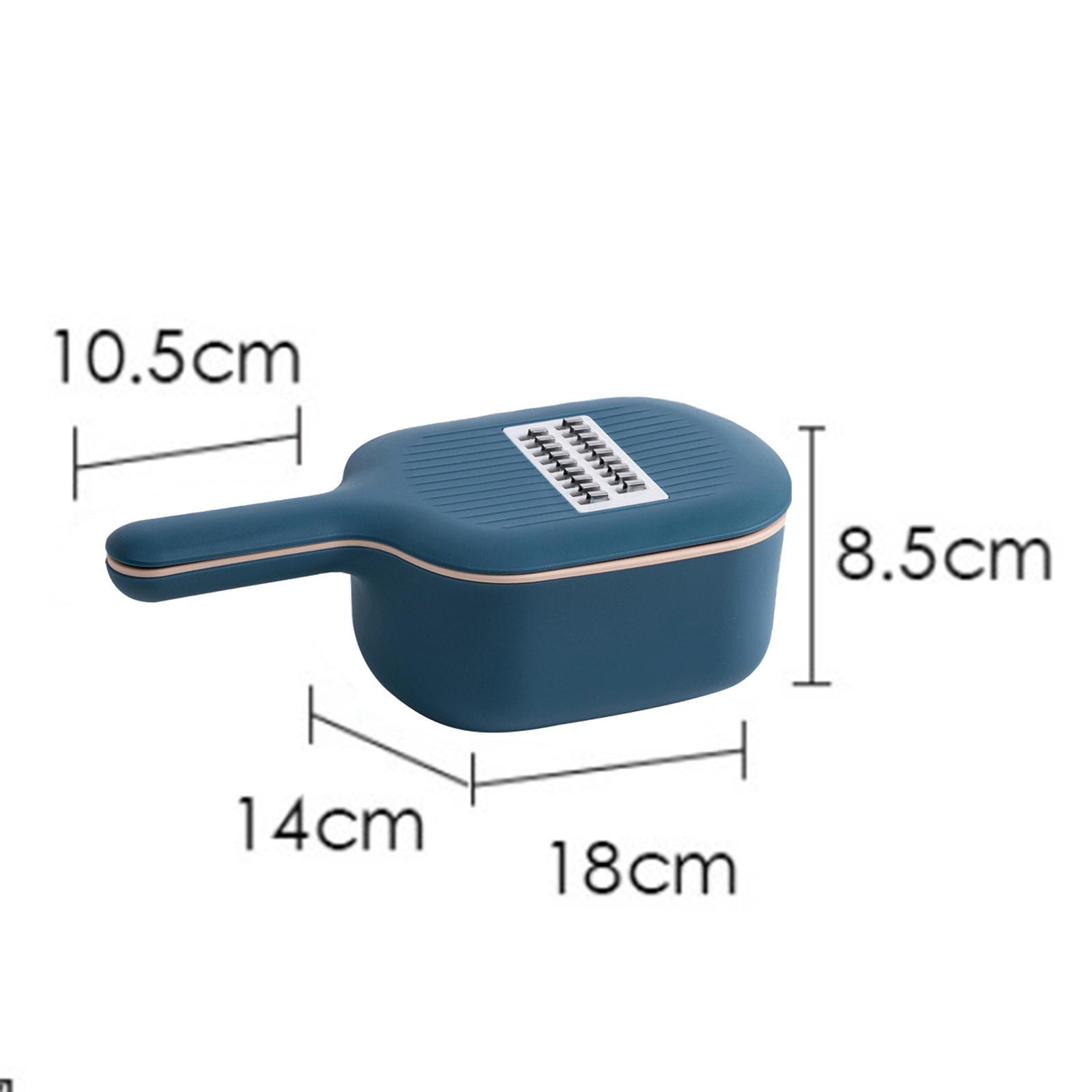Multifunctional Vegetable Cutter w/ Drain Chopper Slicer