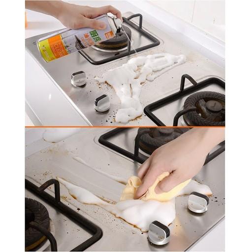 Chai xịt tẩy rửa đa năng chất tẩy đa năng Kitchen Cleaner tẩy rửa nhà bếp sạch bóng, đánh bay dầu mỡ Free ship