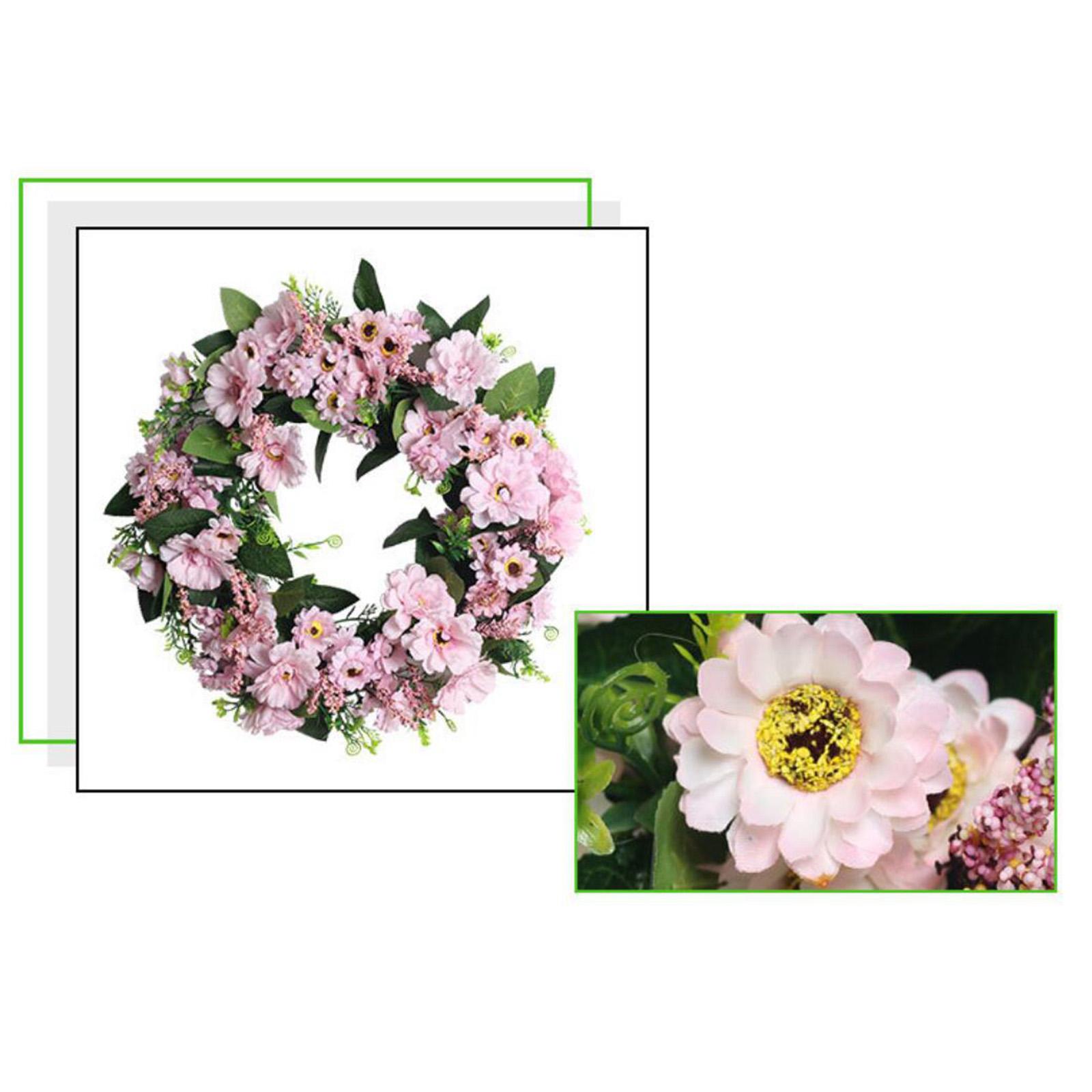 Flower Wreath Front Door Wreath Party Wedding Decor