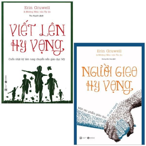 Combo Sách Người Gieo Hy Vọng + Viết Lên Hy Vọng (Bộ 2 Cuốn)