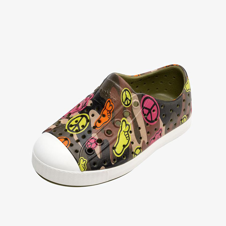 Giày Lười Trẻ Em Unisex NATIVE Jefferson Print Child