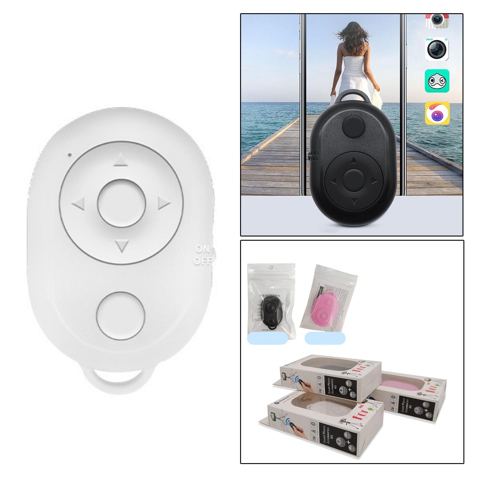 Bluetooth Camera Shutter Remote Wireless Selfie Button Clicker Easy Carry