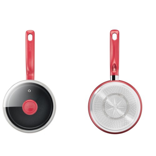 Bộ 2 nồi chống dính đáy từ Tefal So Chef dùng cho mọi loại bếp (18cm, 22cm) - Hàng chính hãng