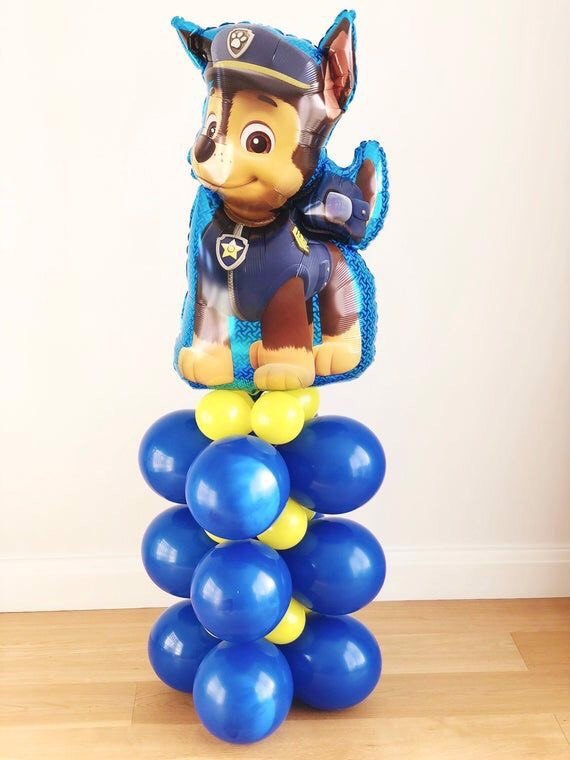 Trụ bong bóng chó cứu hộ Paw patrol balloon CCH07