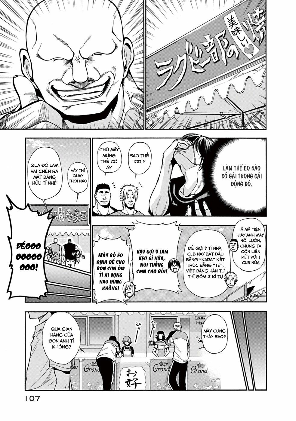 cô gái thích lặn - grand blue chapter 7 18