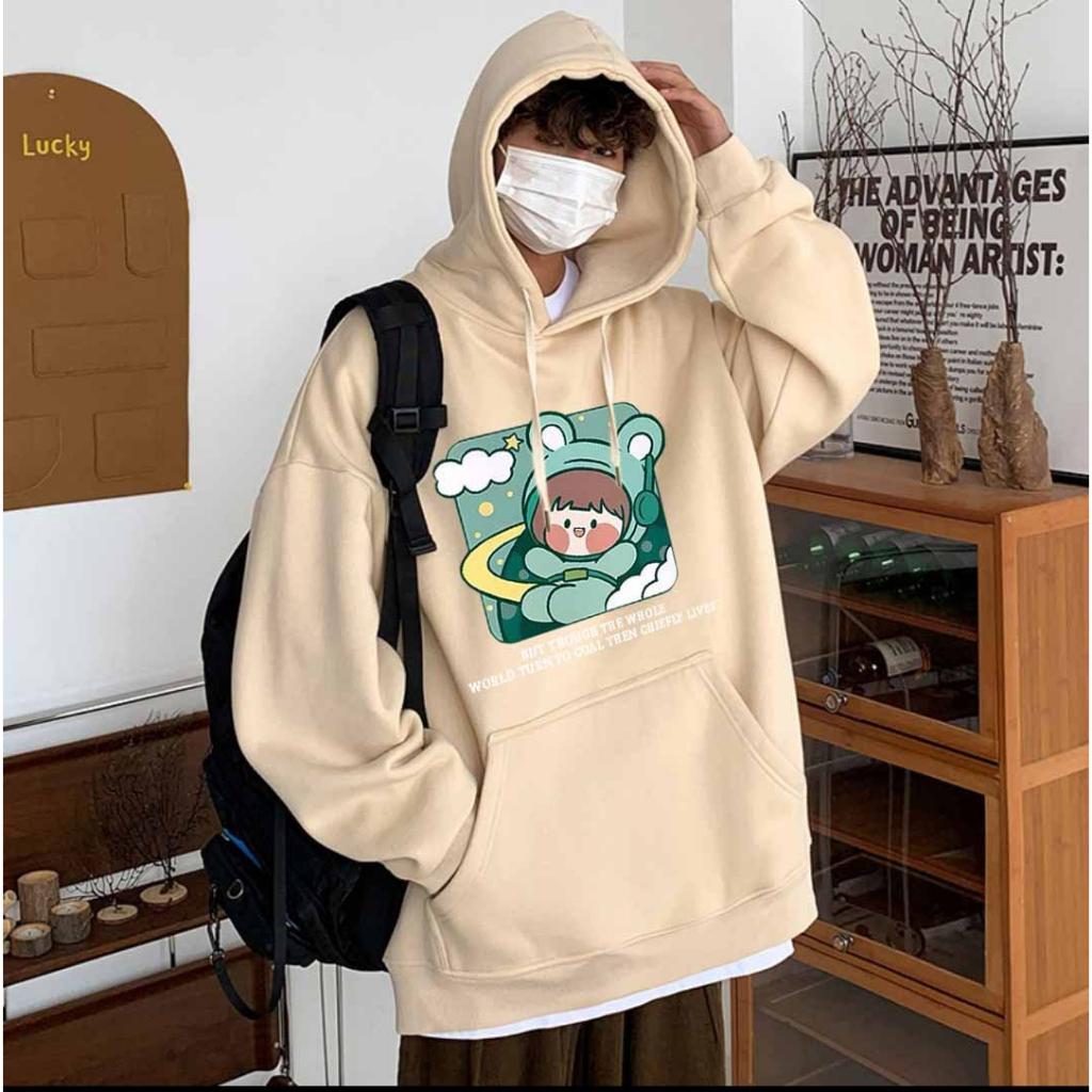 ÁO HOODIE NAM NỮ UNISEX FORM RỘNG CHẤT NỈ DÀY DẶN CỰC ĐẸP CỰC NGẦU