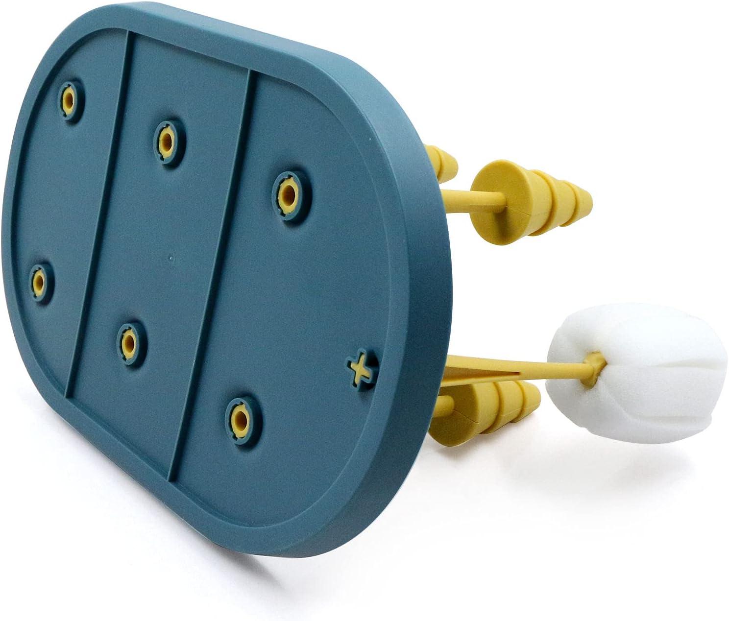 Giá khô chai, giá đỡ nhỏ giọt, giá nhỏ giọt, giá nhỏ giọt, giá đỡ cốc, giá đỡ cốc cho chai thủy tinh pha lê màu vàng