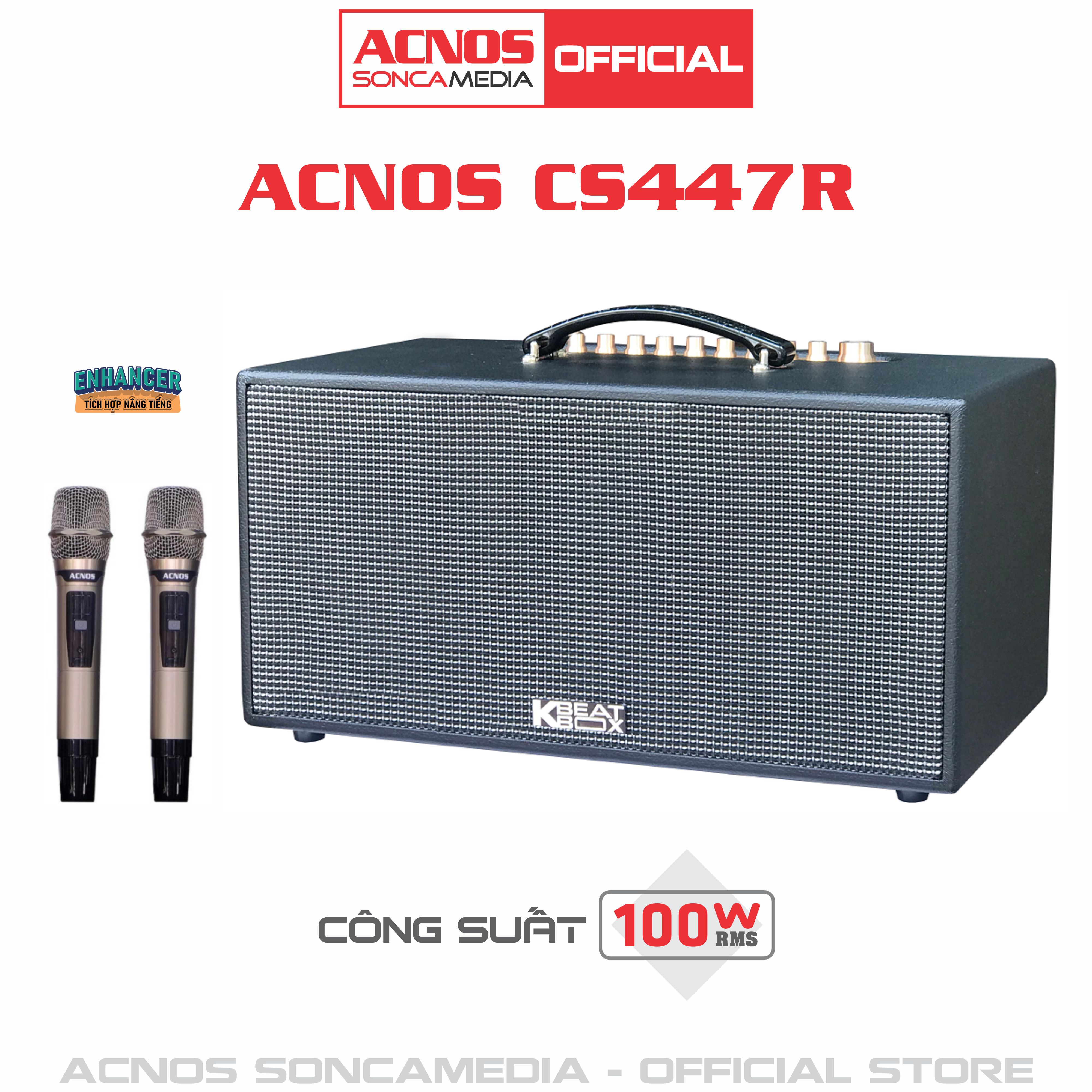 Dàn âm thanh di động xách tay ACNOS CS447R