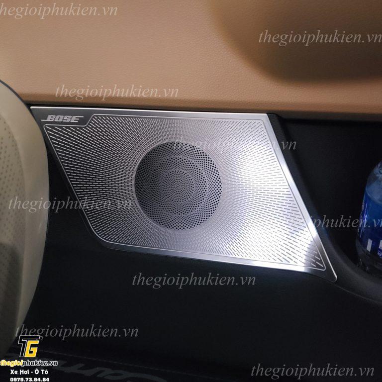 Ốp INOX trang trí, bảo vệ màng loa Kia Carnival 2022