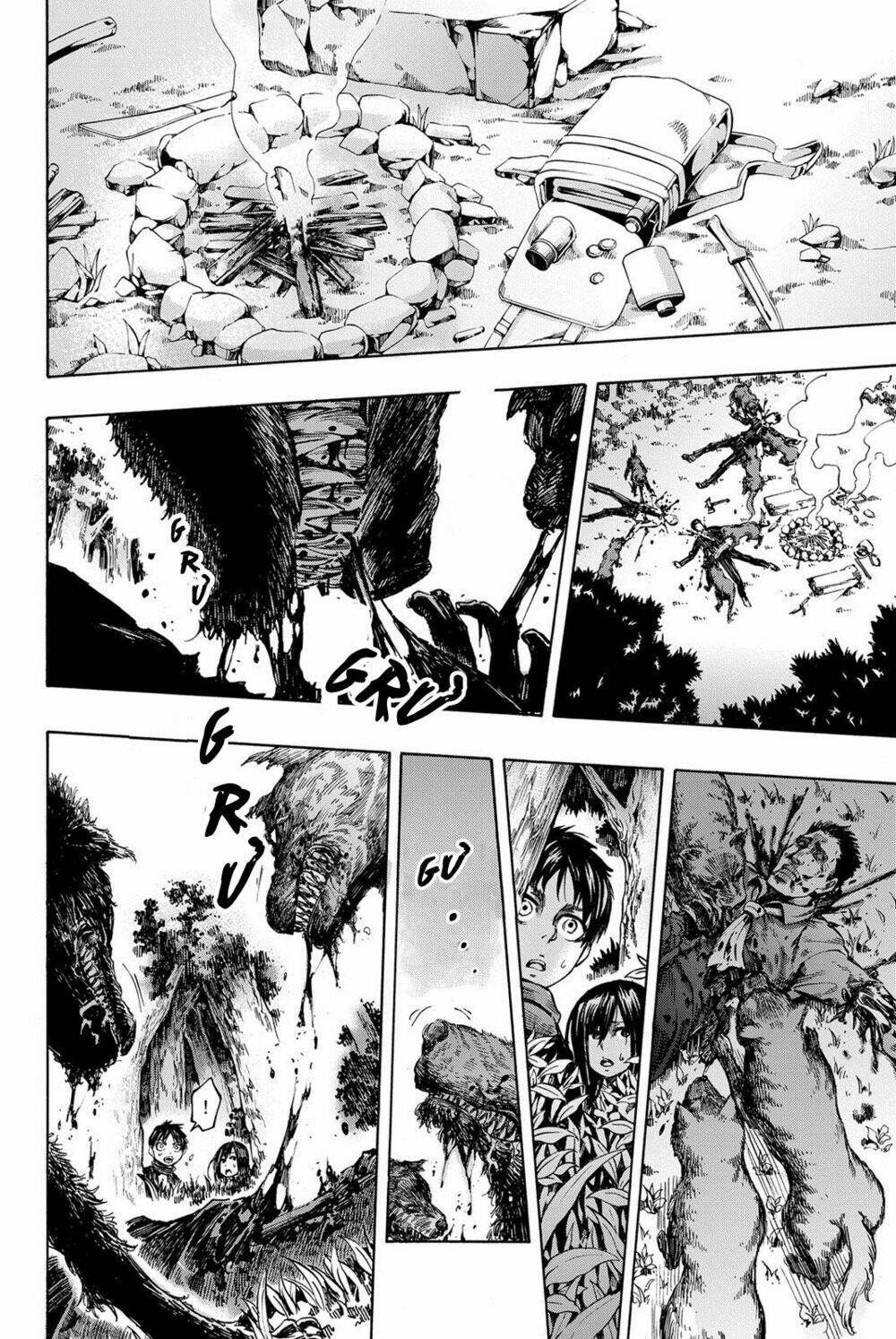 tấn công người khổng lồ: những cô gái mất tích chapter 6 33