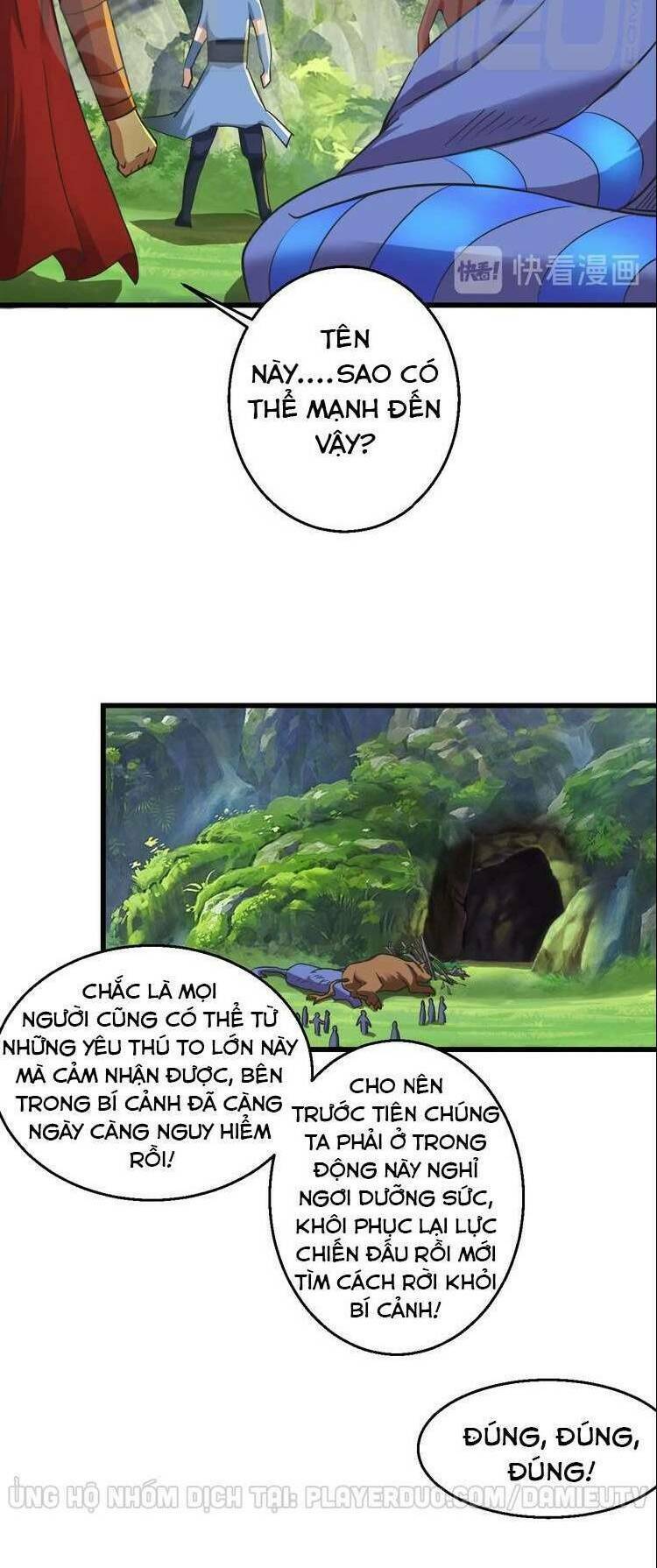 việc tu luyện hằng ngày của vũ đế chapter 34 43