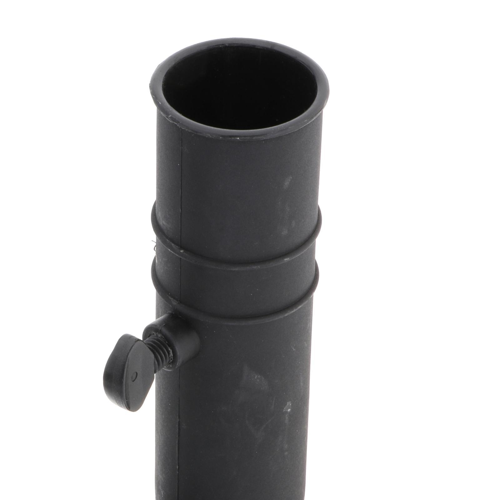 Golf Push Cart Umbrella Holder Golf Trolley Umbrella Stand Umbrella Base Attachment Support Adjustable for Pushchair Beach Chair Fishing