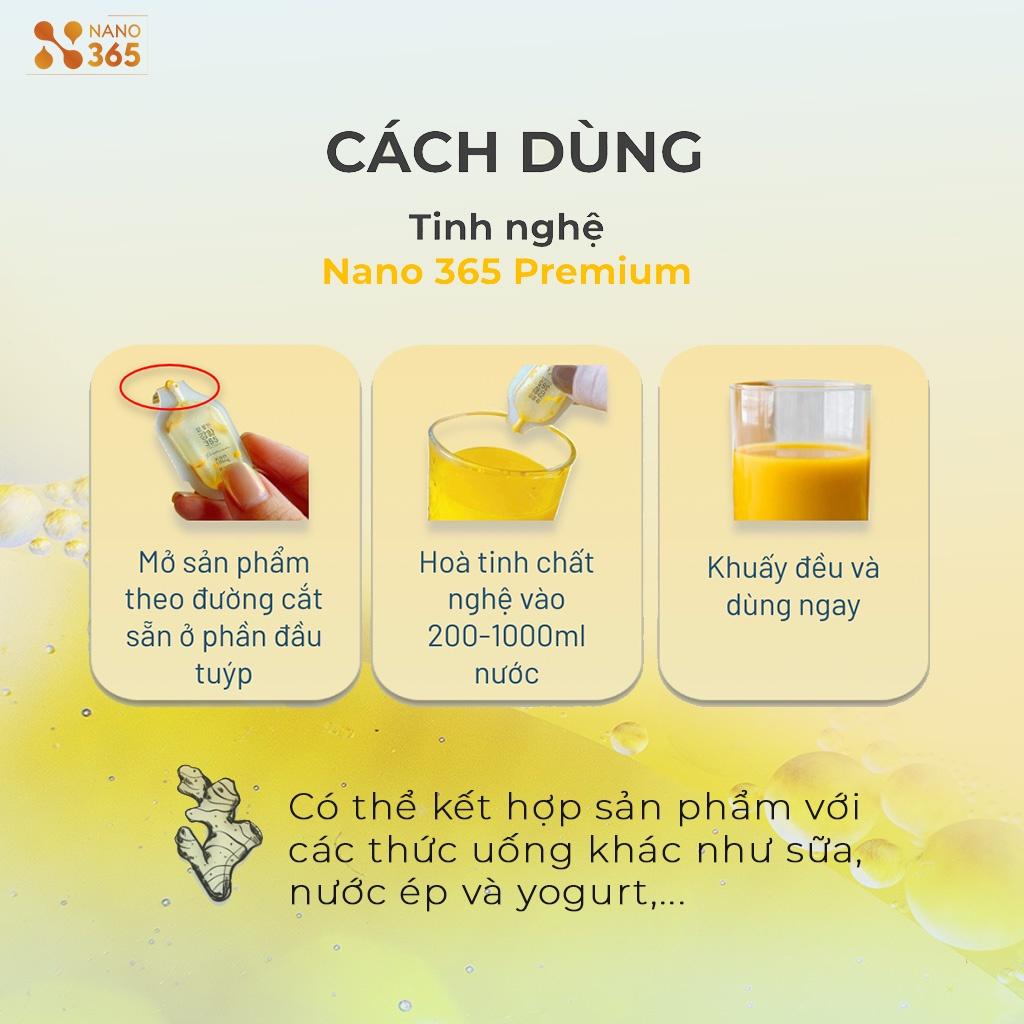 2 hộp tinh nghệ Nano 365 Premium 32 tuýp/hộp