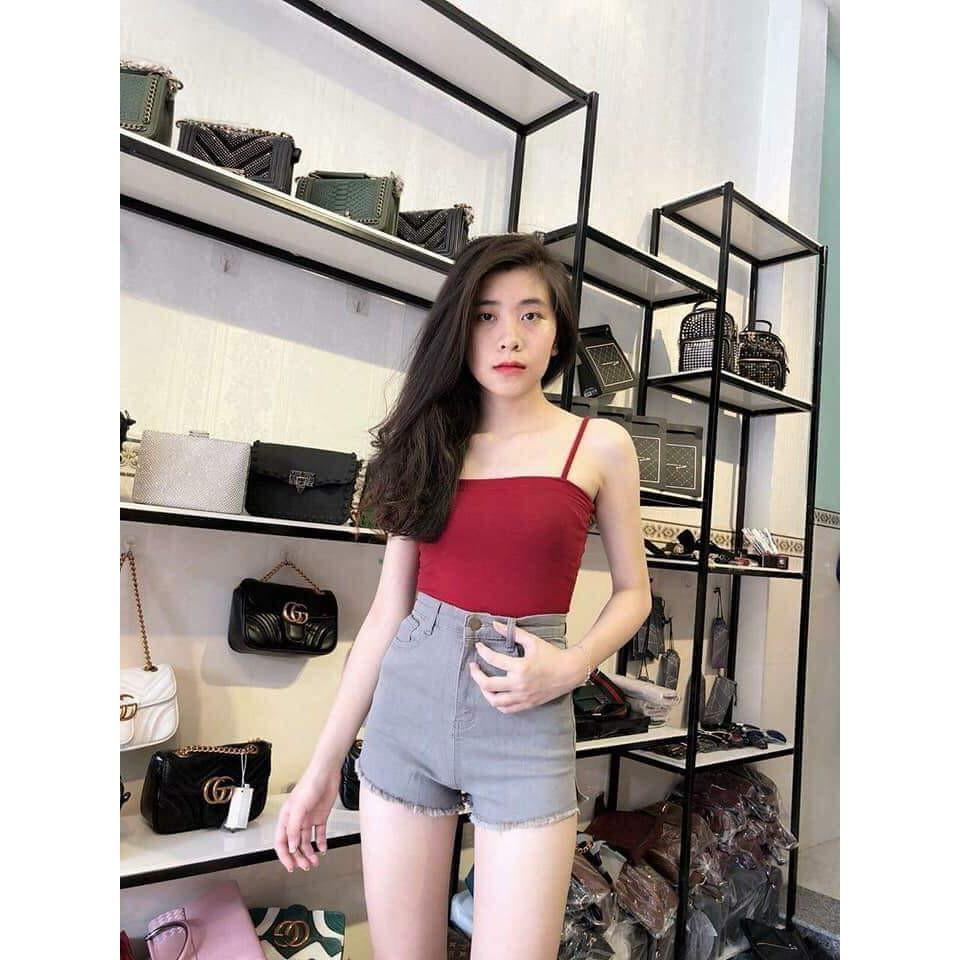 LH23 - Áo 2 Dây Sợi Bún Ôm Body Sexy