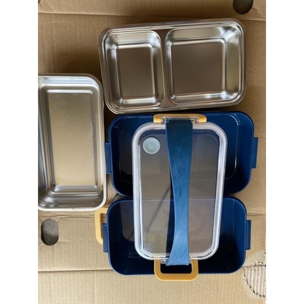 Hộp cơm giữ nhiệt 2 tầng inox 304 giữ nhiệt cực tốt