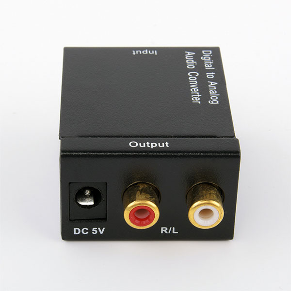 Bộ chuyển đổi âm thanh tivi optical sang Av R/L loa , amply - Hàng nhập khẩu