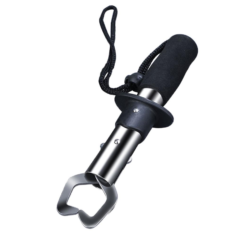 Portable Compact Stainless Steel Fish Lip Gripper Grabber Fishing