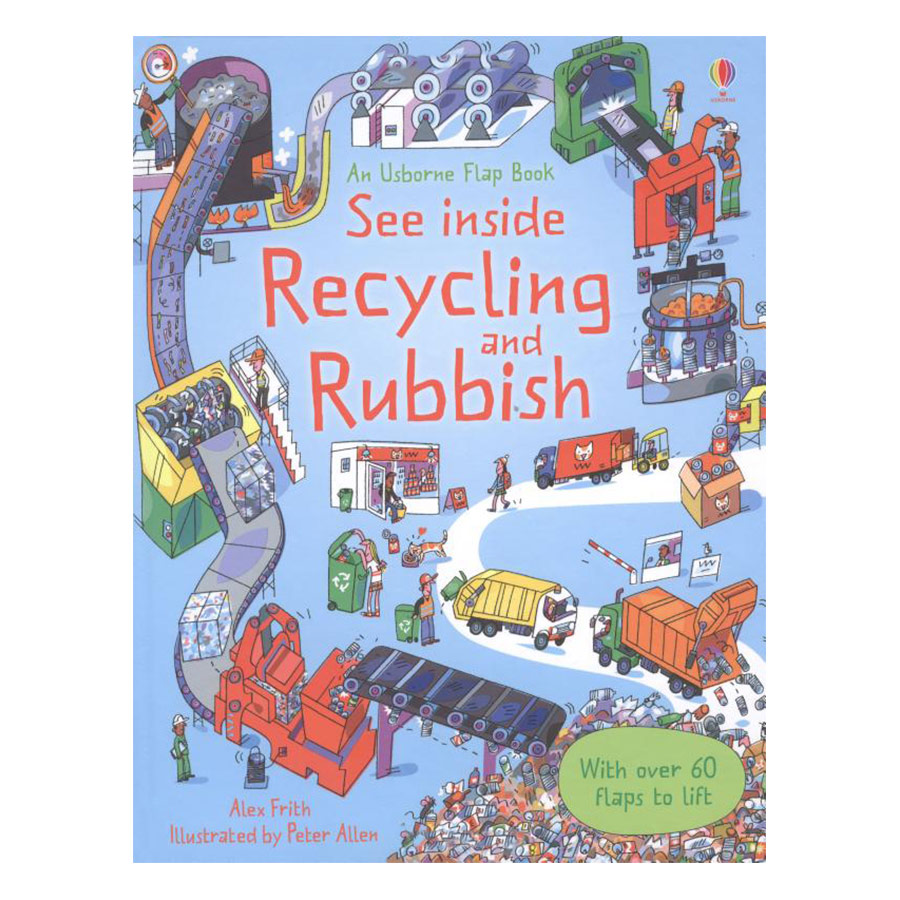 Usborne See Inside Recycling and Rubbish