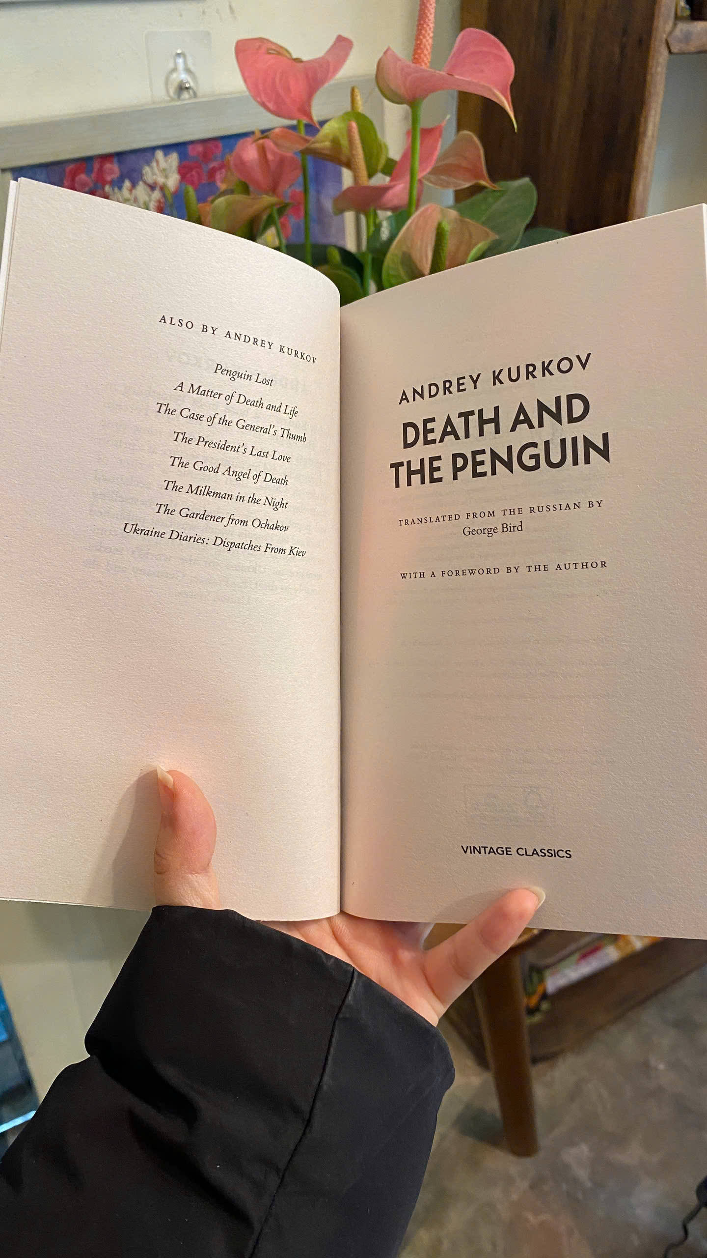 Sách - Death and the Penguin by Andrey Kurkov | Mystery / Crime Fiction / Ngoại văn Nhập khẩu