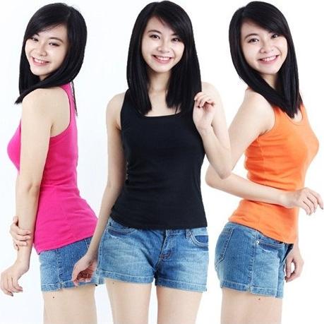 COMBO 5 Áo Thun 3 Lổ Nhiều Màu