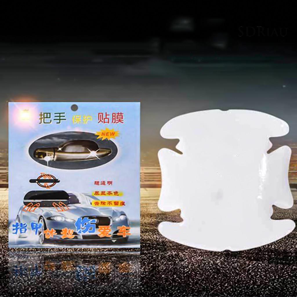 4 Miếng Dán Bảo Vệ Tay Nắm Cửa Xe Hơi Chống Trầy Xước