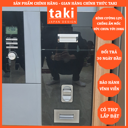 Thùng Gạo Thông Minh Mặt Gương Cường Lực KITCHENGO Tủ Bếp - Sản Phẩm Chống Xước Cao Cấp