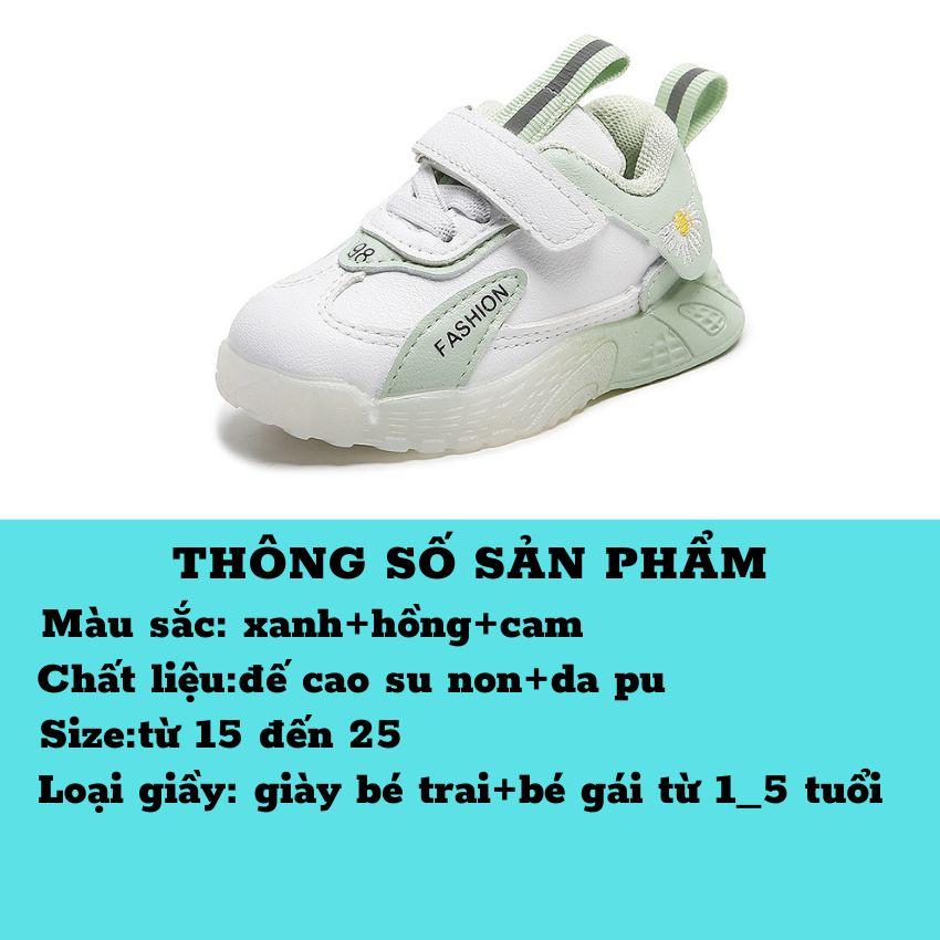 Giày Thể Thao Bé Trai Bé Gái Cao Cấp 1 Đến 5 Tuổi Đế Mềm Kiểu Dáng Dễ Thương,Giày Trẻ Em Mẫu Mới Nhất 2022 GE06