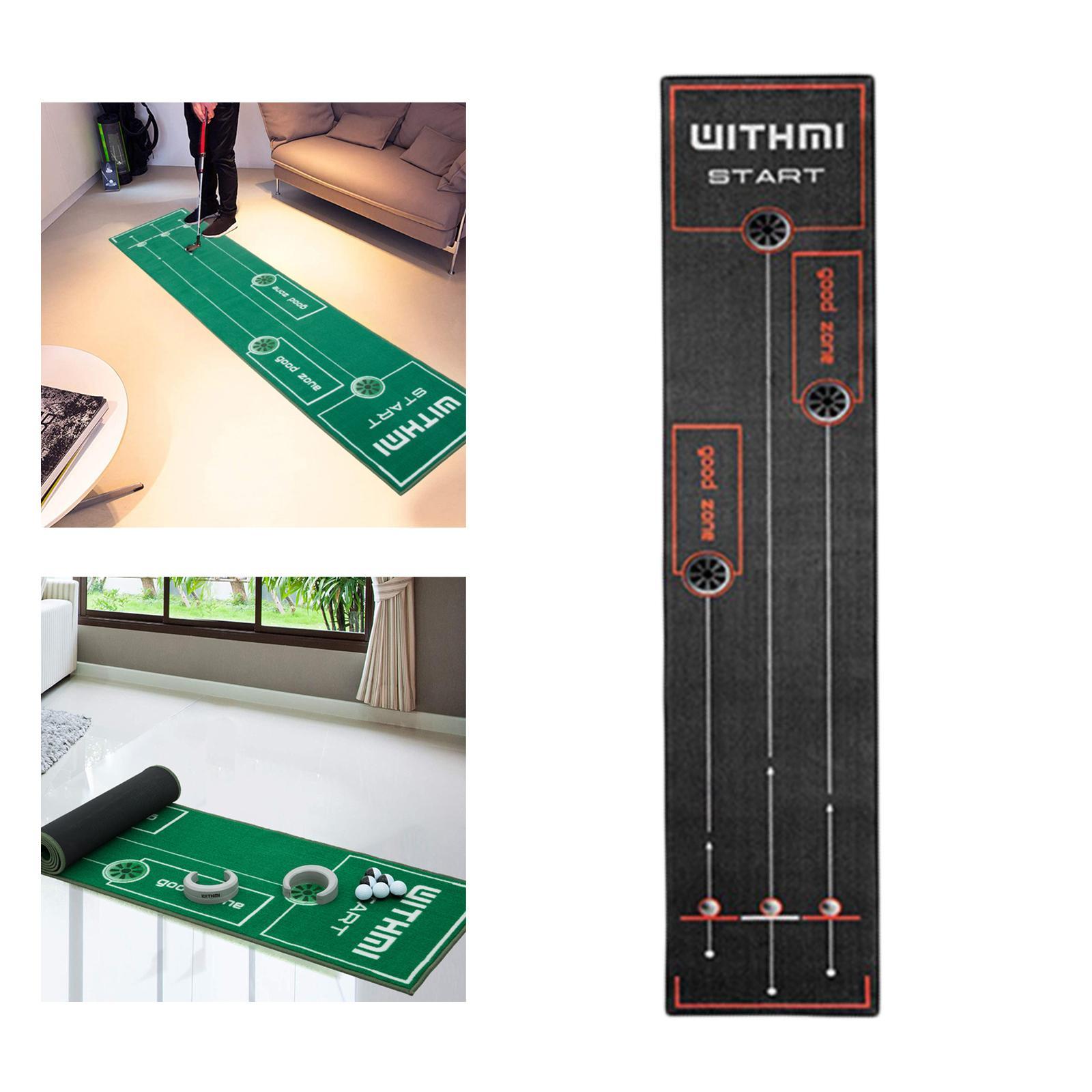 Golf Training Mat, Golf Mat Golf Practice Mat for Indoor/Outdoor 8ft Putting Mat