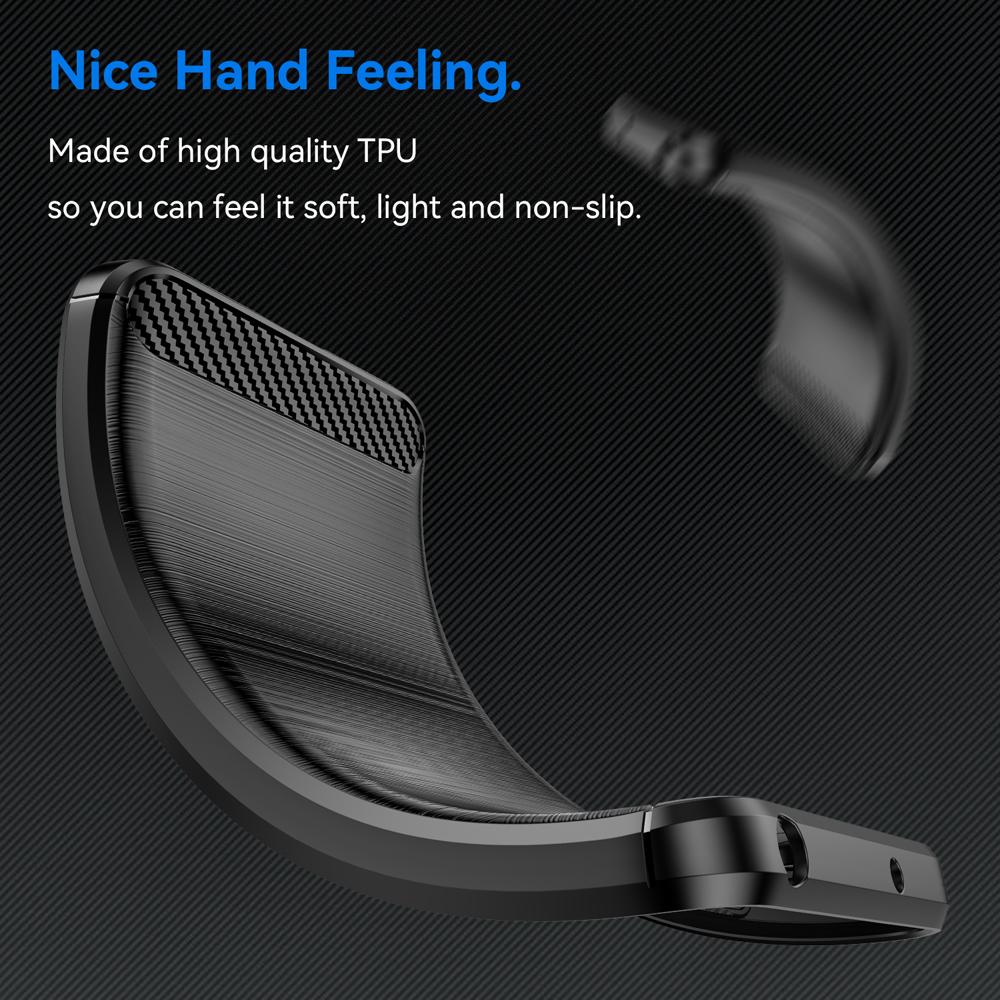 Ốp lưng dành cho Xiaomi 12 Lite 5G ốp silicone mềm Carbone phay xước chống sốc chống vân tay
