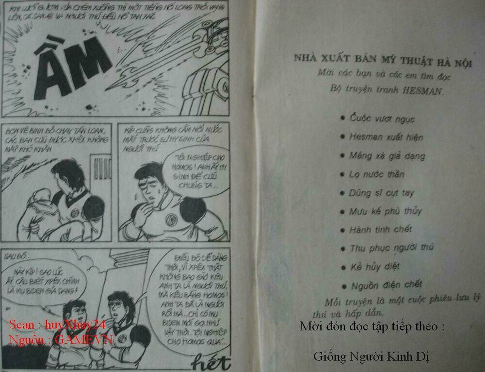 dũng sĩ hesman chapter 10 31