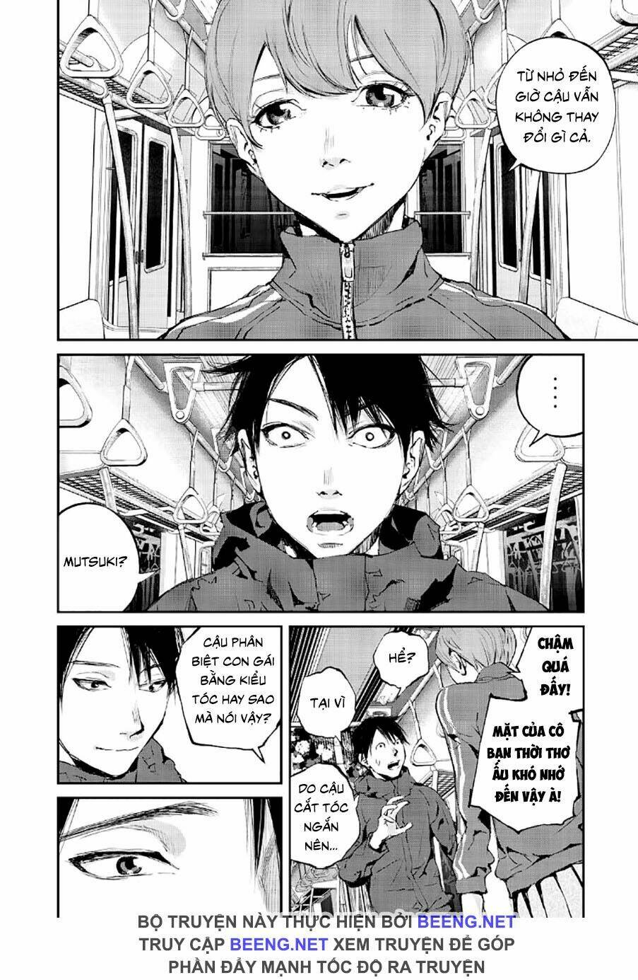 chuyến tàu điện tử thần! chapter 1 14