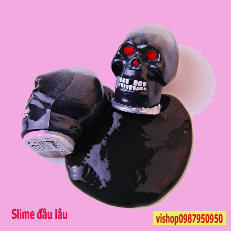 đồ chơi slime đầu nâu đen - slime lỏng mã MTJ92 Ik455