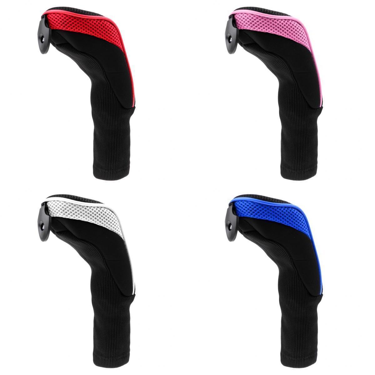 4Pcs Long Neck Golf Club Golf Hybrid UT Headcover