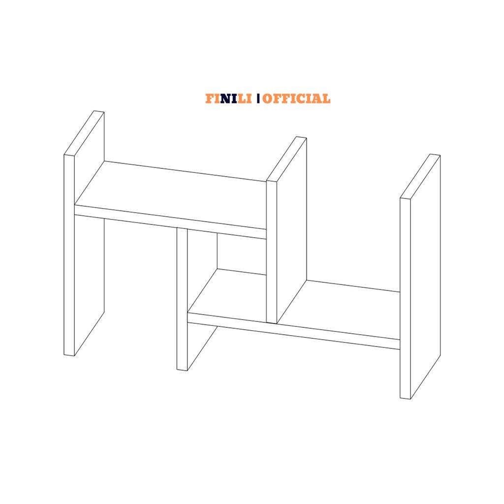 Kệ đựng gia vị nhà bếp đa năng FINILI đựng đồ nhiều tầng để mặt bếp FNLI411