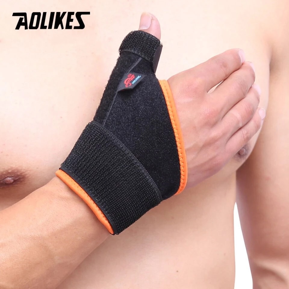Nẹp cố định ngón tay cái AOLIKES A-1670 hỗ trợ phục hồi chức năng thumb pressured wrist protector