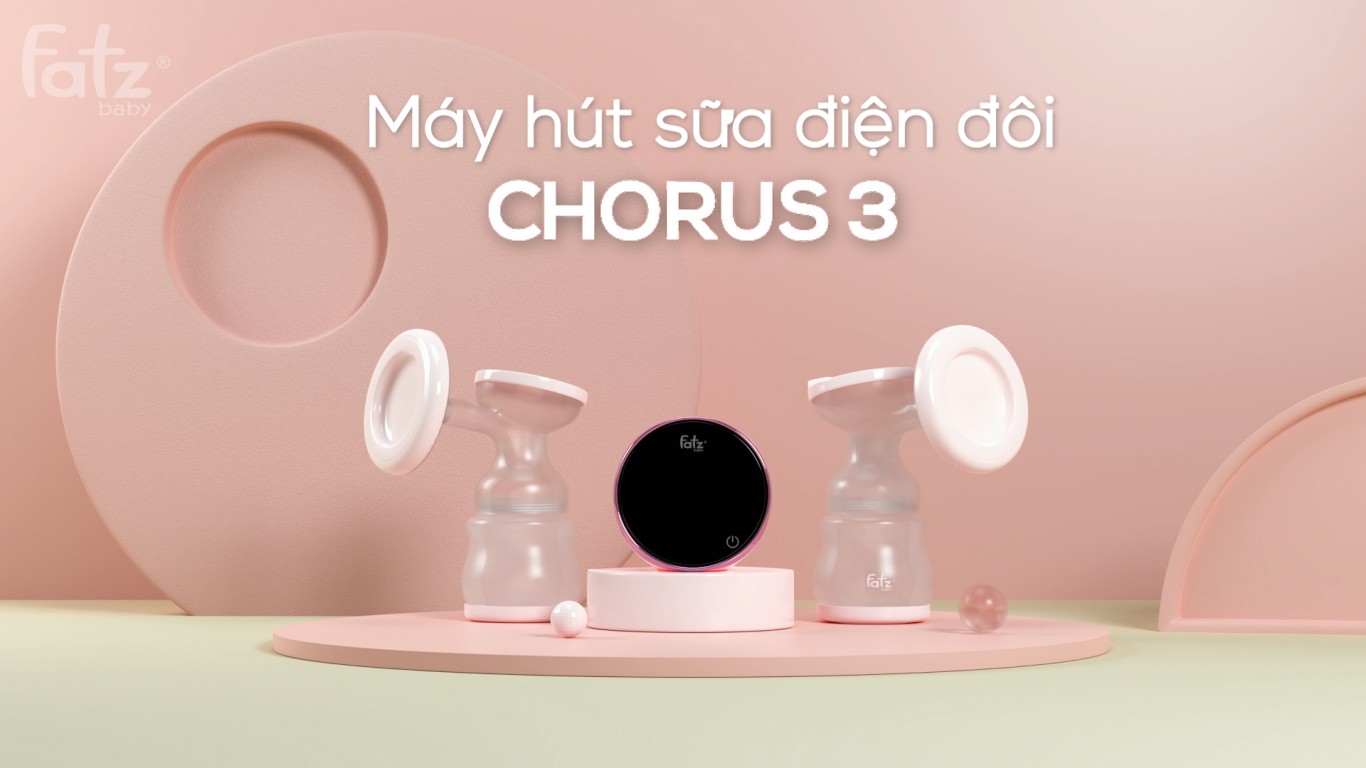 MÁY HÚT SỮA ĐIỆN ĐÔI FATZ BABY CHORUS 3 - FB1183MX