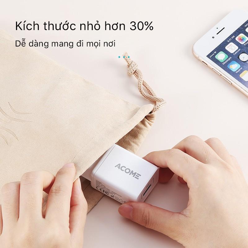 Cốc Sạc Nhanh ACOME AC04, Công Suất 10W - Hàng Chính Hãng