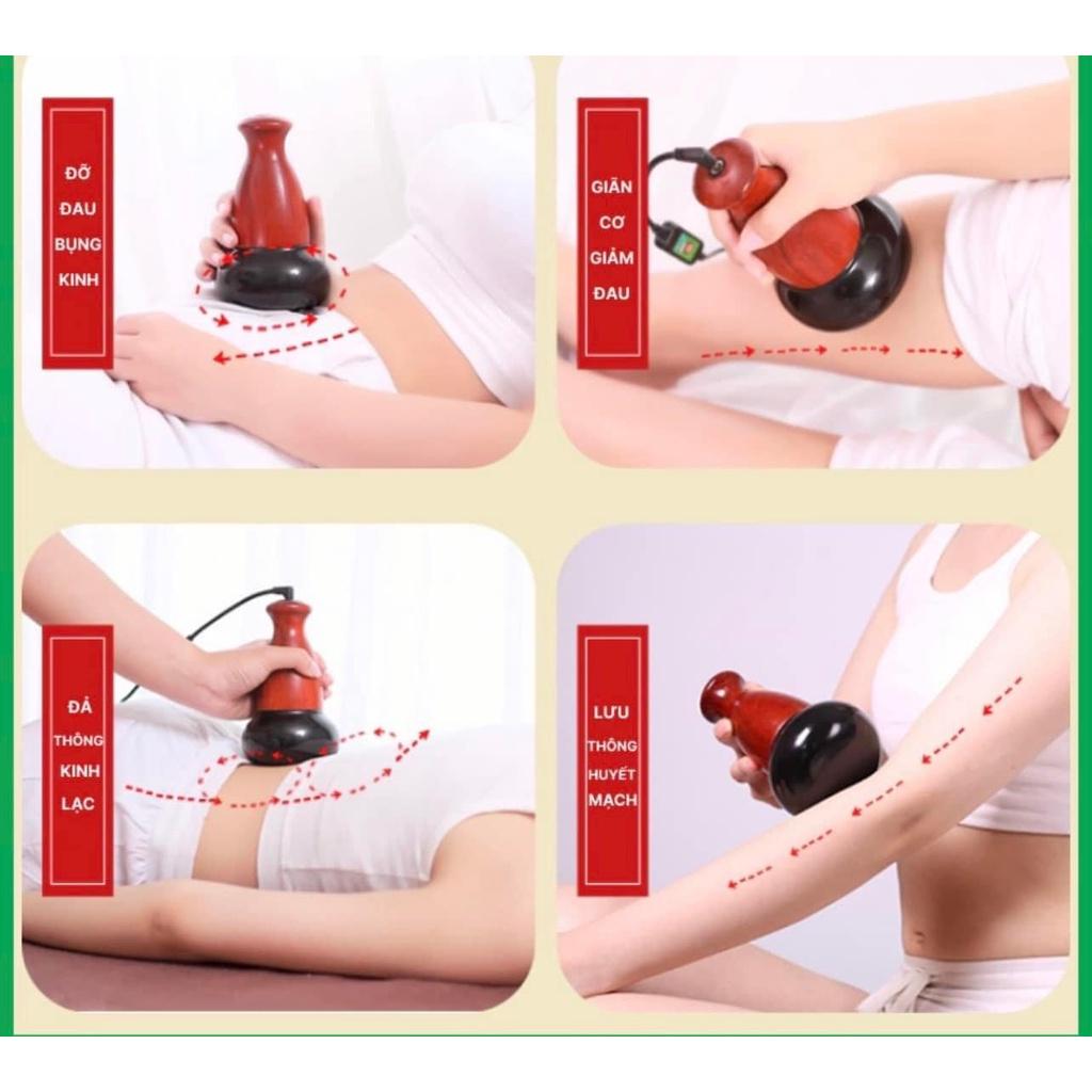 Máy Đá Nóng Massage Đả Thông Kinh Lạc