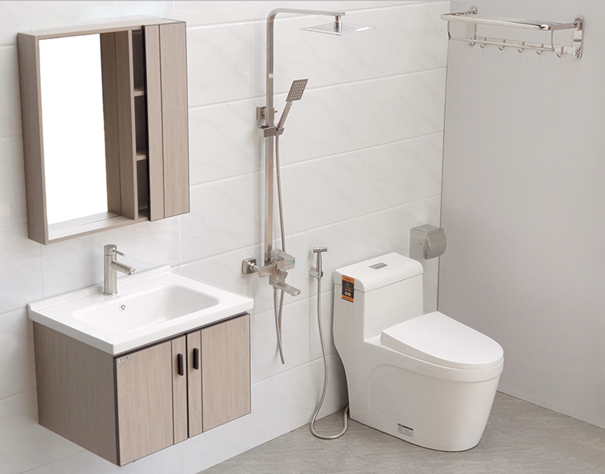 Bộ sen cây tắm đứng nóng lạnh Inox SUS 304 Eurolife EL-S908