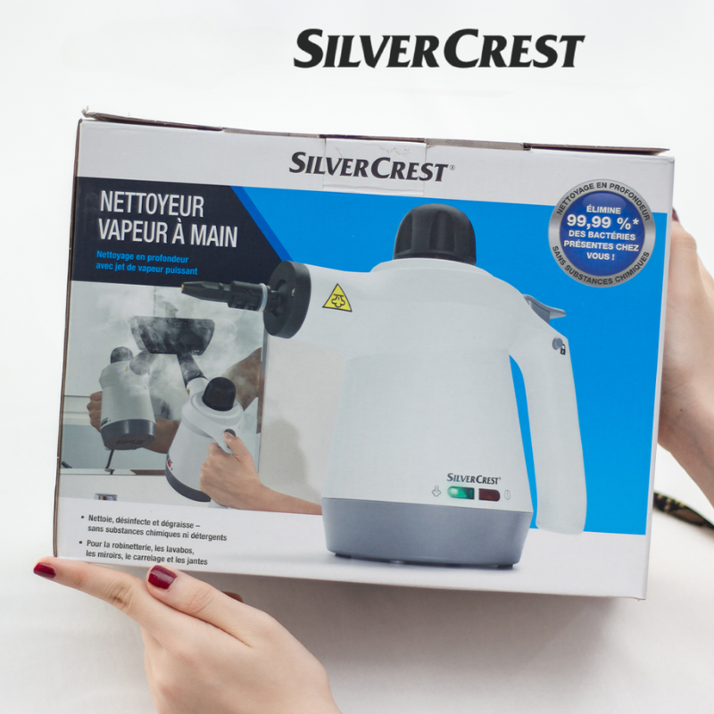 Máy Giặt Hơi Nước Nóng SILVERCREST, Máy Giặt Sàn Nhà, Sofa, Đệm, Rèm Cửa Bằng hơi Nước Nóng, Nhập Đức, BH 12 Tháng