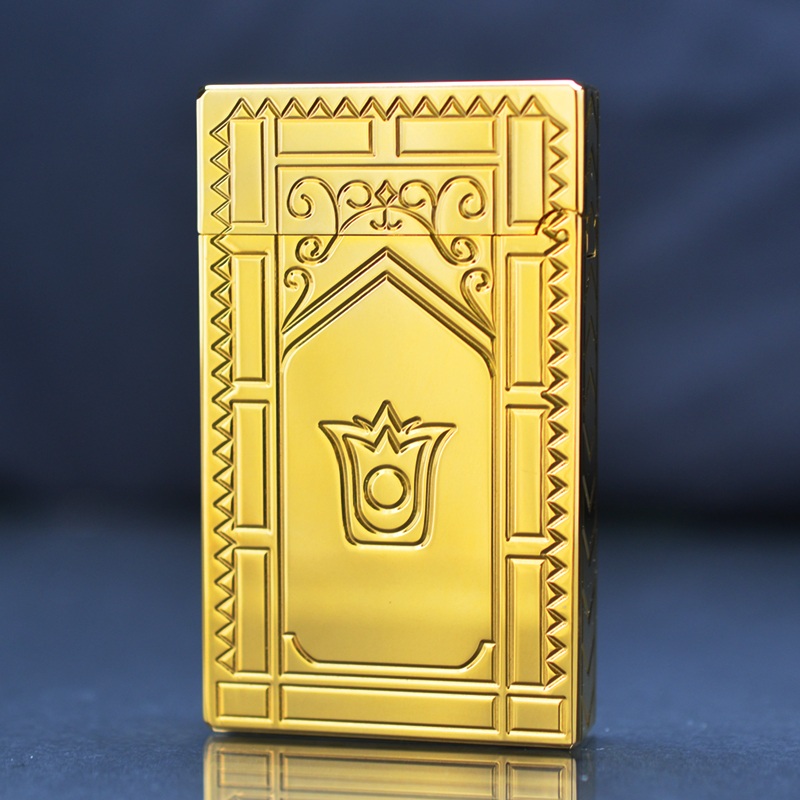 Vỏ Hột Quẹt Bật Lửa Upon Gas Đá D106V Họa Tiết Hoàng Gia Đẹp Độc Lạ - Dùng Gas Đá Cao Cấp