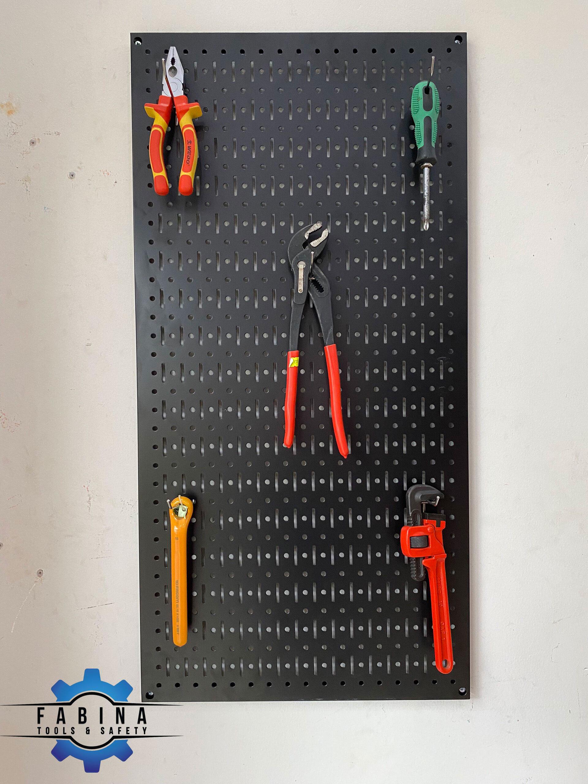 Tấm lưới pegboard treo dọc 45x90cm màu đen đa năng