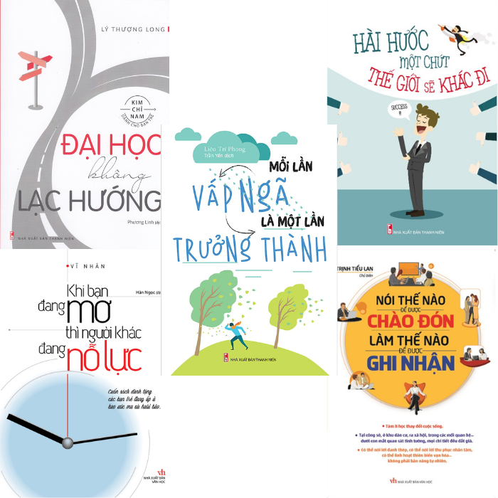Combo 5 cuốn sách Đọc Để Trưởng Thành 1 - Tuyển Chọn Những Cuốn Sách Hay Dành Cho Bạn Trẻ