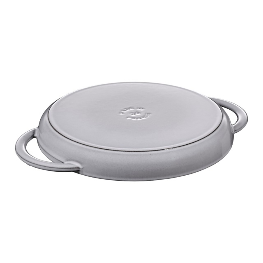 Chảo Gang Nướng Staub – 26cm – Màu Xám